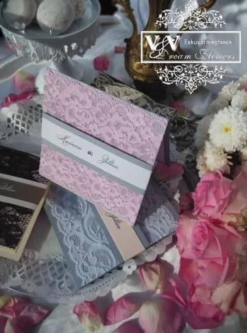 VV Dream Flowers Esküvői Meghívók - 2