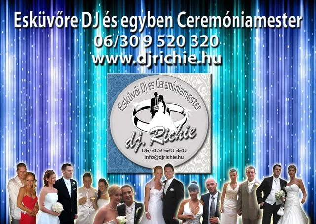 Modern Ceremóniamester-Dj Richie-Az Esküvők Műsorvezetője kép 0