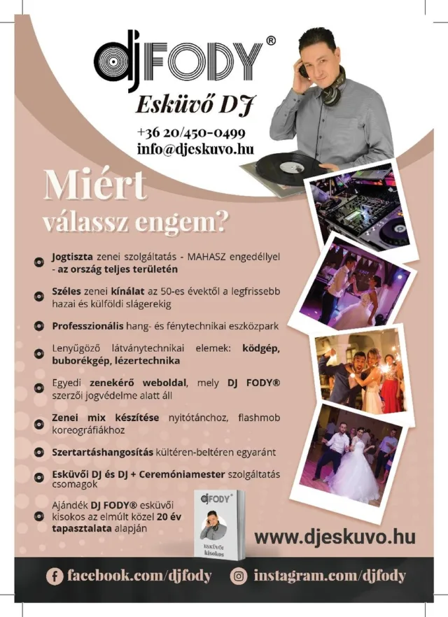 Dj Fody-Esküvő-és rendezvényhangosítás