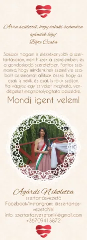 Szertartásvezető Agárdi Nikoletta - 1