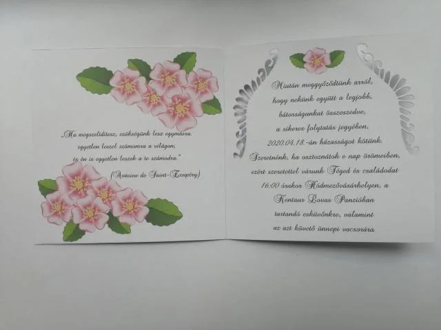 Hani Design Esküvöi meghívók & Fotó Díszkönyvek - 3