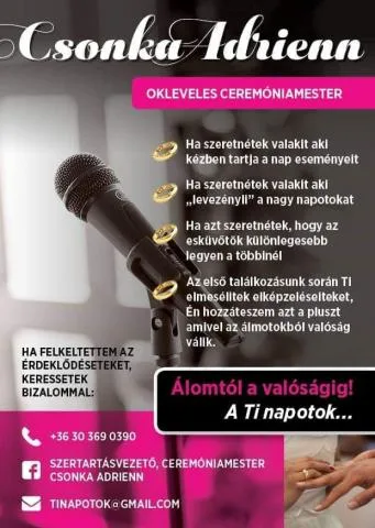 Csonka Adrienn Ceremóniamester kép 0