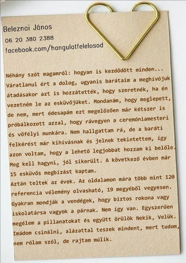 Beleznai János Hangulatfelelős kép 0