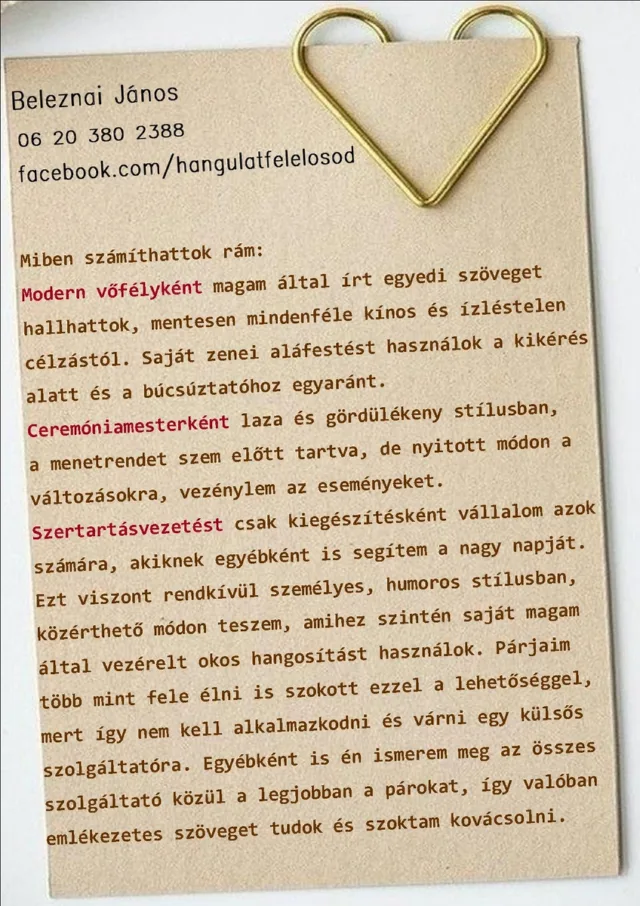 Beleznai János Hangulatfelelős kép 1