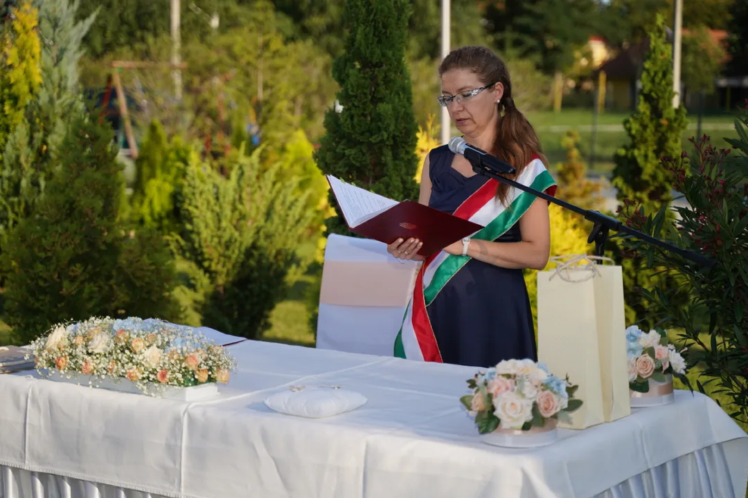 Marton Márta szertartásvezető