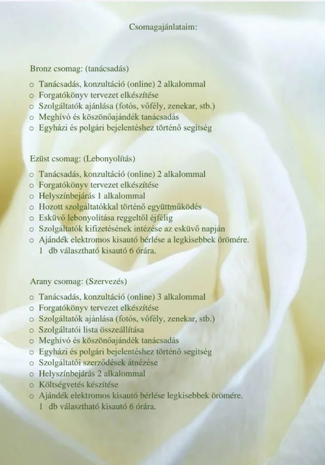 Weinberger Szandra Esküvőszervező - 4