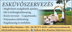 Ambrus-Rácz Ramóna Szertartásvezető, Esküvőszervező