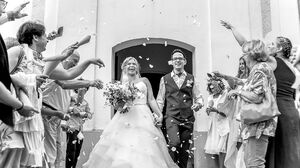 White Wreath Wedding Esküvőfotó
