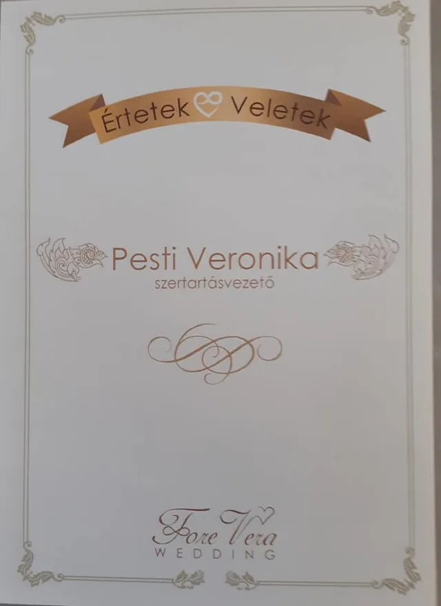 Pesti Veronika Szertartásvezető