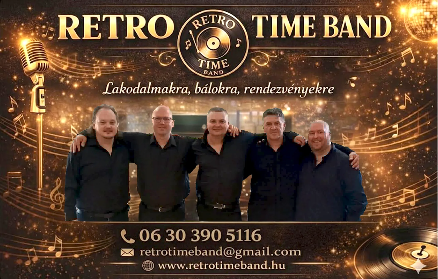 Retro Time Band