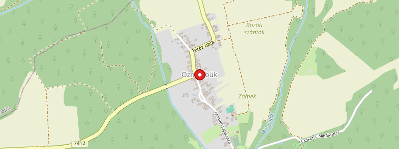 Ozmánbük térképe