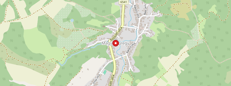 Magyaregregy térképe