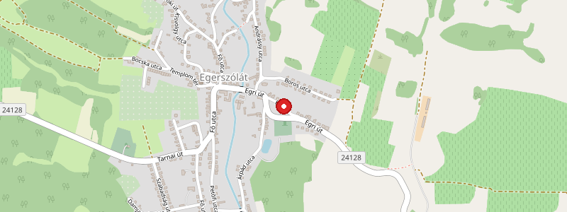 Egerszólát térképe
