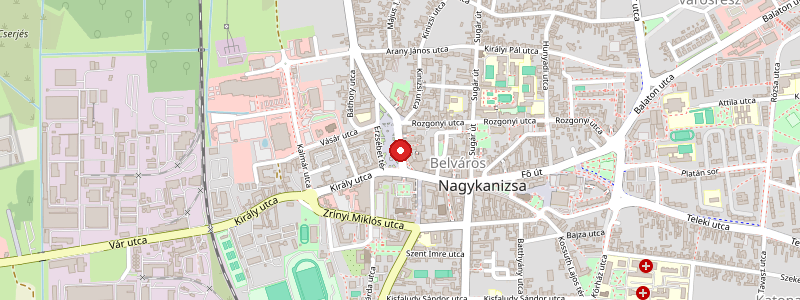 Nagykanizsa térképe