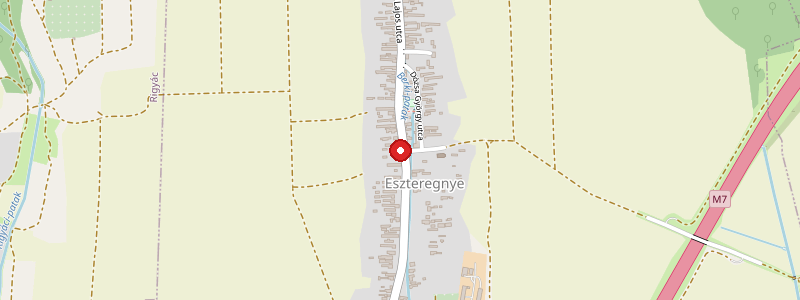 Eszteregnye térképe