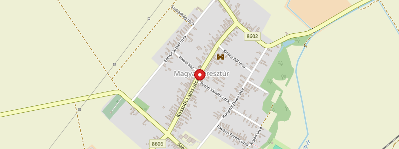 Magyarkeresztúr térképe