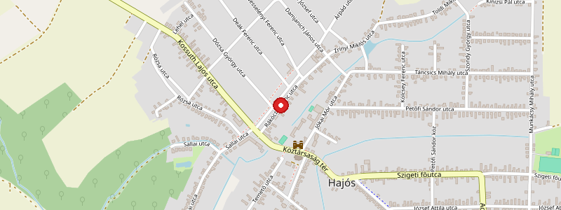 Hajós térképe