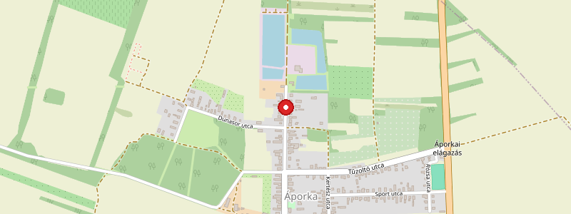 Áporka térképe
