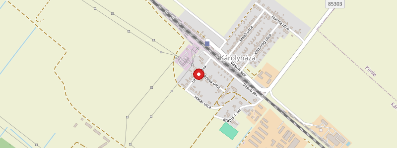 Károlyháza térképe