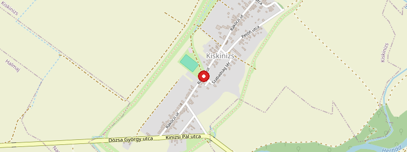 Kiskinizs térképe