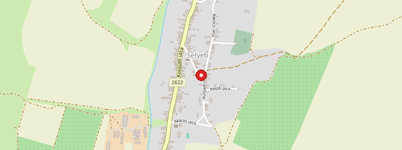 Selyeb térképe