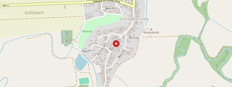 Szentpéterszeg térképe