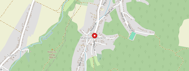Mátramindszent térképe