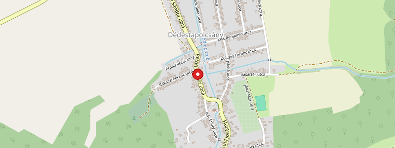 Dédestapolcsány térképe