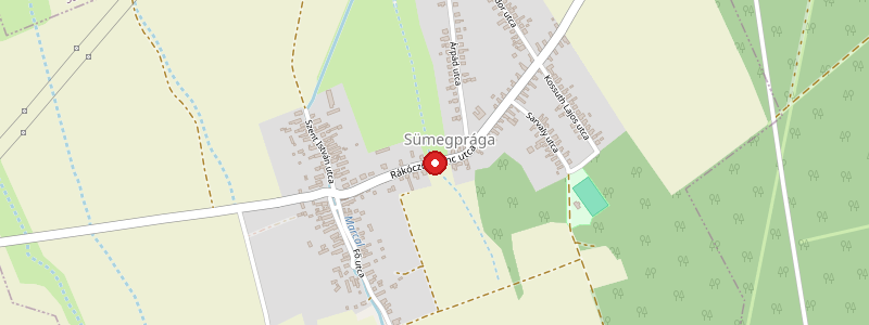 Sümegprága térképe