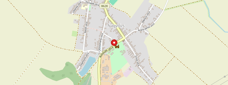 Nagylózs térképe