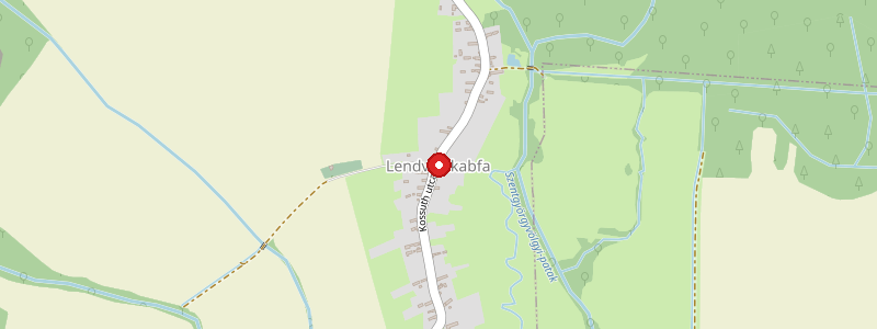 Lendvajakabfa térképe