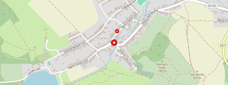 Varbó térképe