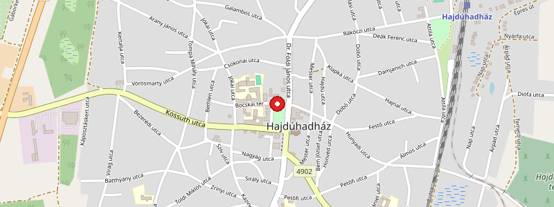 Hajdúhadház térképe
