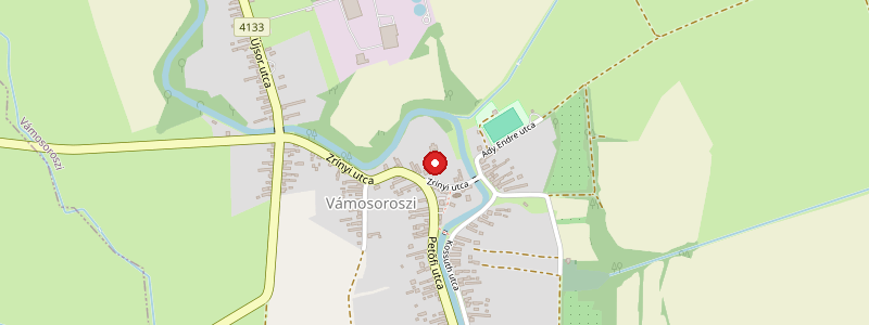 Vámosoroszi térképe