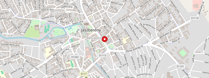 Jászberény térképe