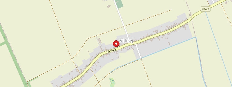Völcsej térképe