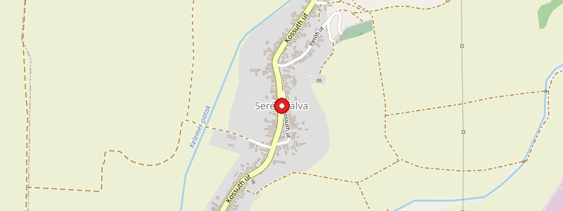 Serényfalva térképe