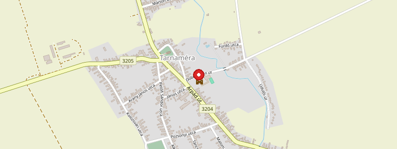 Tarnaméra térképe