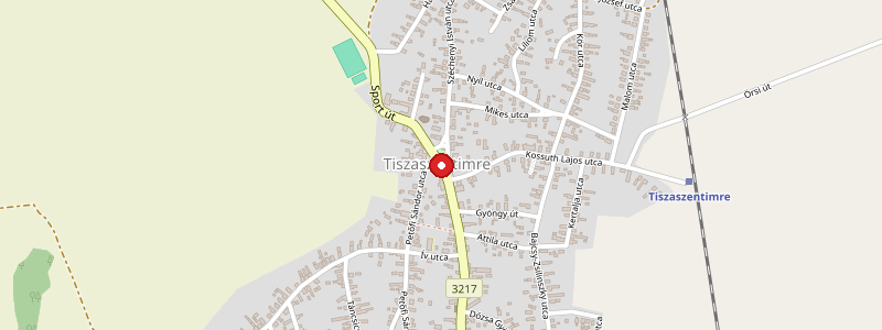 Tiszaszentimre térképe