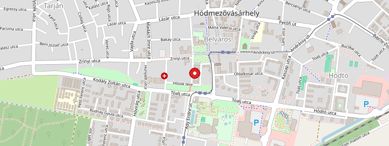 Hódmezővásárhely térképe