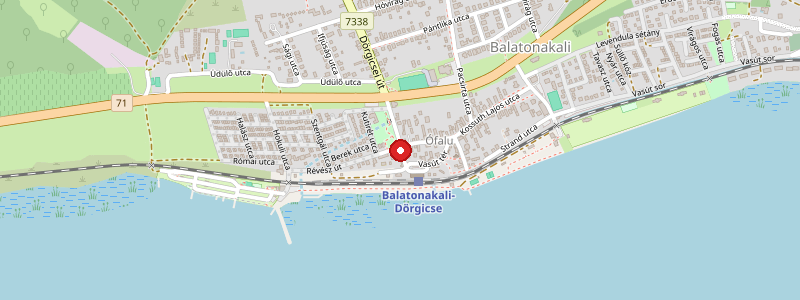 Balatonakali térképe