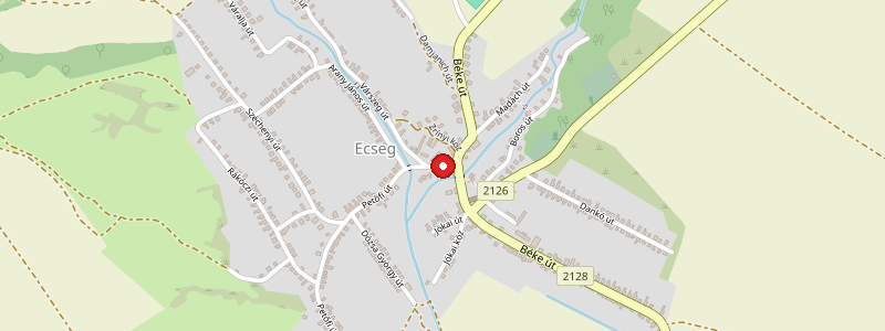 Ecseg térképe
