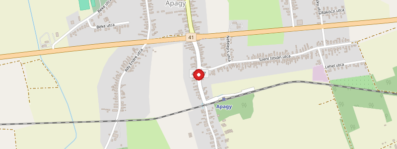 Apagy térképe