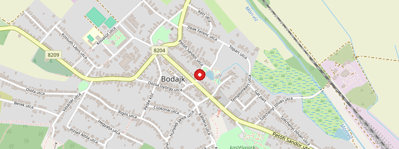Bodajk térképe
