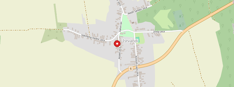 Istvándi térképe