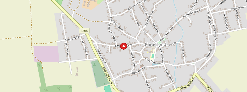 Karácsond térképe