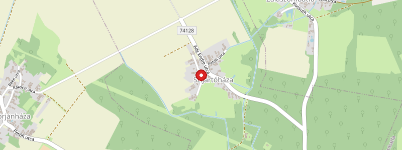 Szijártóháza térképe
