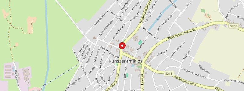Kunszentmiklós térképe