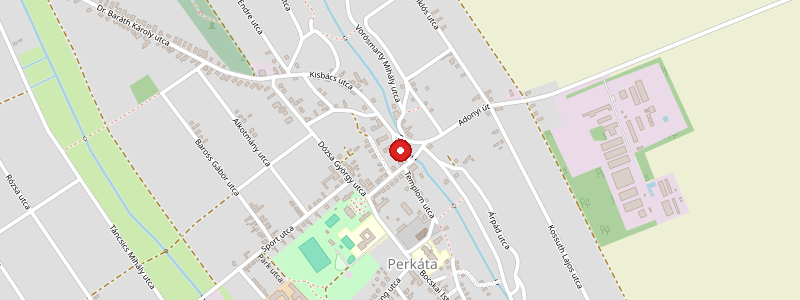 Perkáta térképe