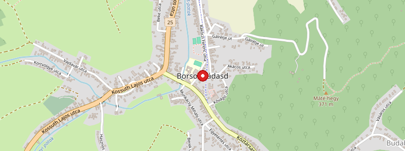 Borsodnádasd térképe